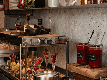 B5 Boutique Hotel Lugano Frühstück B5 Boutique Hotel Lugano Frühstück